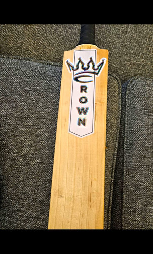 Crown cricket bat short - cricket,